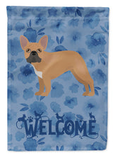 Load image into Gallery viewer, French Bulldog #2 Welcome Flag Canvas House Size CK5992CHF