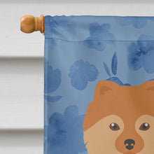 Load image into Gallery viewer, German Spitz #2 Welcome Flag Canvas House Size CK5994CHF