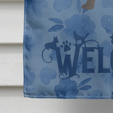 Load image into Gallery viewer, Italian Greyhound #1 Welcome Flag Canvas House Size CK6001CHF