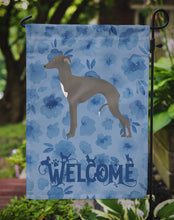 Load image into Gallery viewer, Italian Greyhound #1 Welcome Garden Flag - Outdoor Decorative Yard Flag CK6001GF