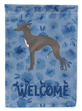 Load image into Gallery viewer, Italian Greyhound #1 Welcome Garden Flag - Outdoor Decorative Yard Flag CK6001GF