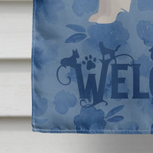 Load image into Gallery viewer, Italian Spitz Welcome Flag Canvas House Size CK6003CHF