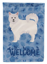 Load image into Gallery viewer, Italian Spitz Welcome Flag Canvas House Size CK6003CHF