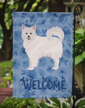 Load image into Gallery viewer, Italian Spitz Welcome Garden Flag - Outdoor Decorative Yard Flag CK6003GF