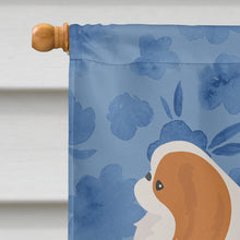 Load image into Gallery viewer, Japanese Chin #1 Welcome Flag Canvas House Size CK6004CHF
