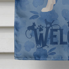 Load image into Gallery viewer, Japanese Terrier Welcome Flag Canvas House Size CK6007CHF