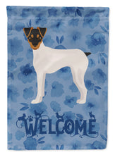 Load image into Gallery viewer, Japanese Terrier Welcome Flag Canvas House Size CK6007CHF