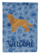 Load image into Gallery viewer, Ruby Cavalier Spaniel Welcome Flag Canvas House Size CK6008CHF