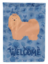Load image into Gallery viewer, Lhasa Apso #1 Welcome Flag Canvas House Size CK6012CHF