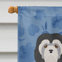 Load image into Gallery viewer, Lowchen Little Lion Dog #2 Welcome Flag Canvas House Size CK6015CHF