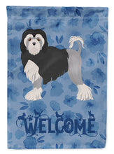 Load image into Gallery viewer, Lowchen Little Lion Dog #2 Welcome Garden Flag - Outdoor Decorative Yard Flag CK6015GF