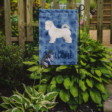 Load image into Gallery viewer, Maltese Puppy Cut Welcome Garden Flag - Outdoor Decorative Yard Flag CK6016GF