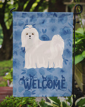 Load image into Gallery viewer, Maltese Welcome Garden Flag - Outdoor Decorative Yard Flag CK6017GF