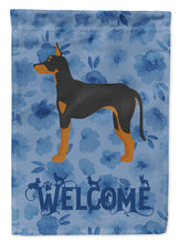 Load image into Gallery viewer, Manchester Terrier Welcome Garden Flag - Outdoor Decorative Yard Flag CK6018GF