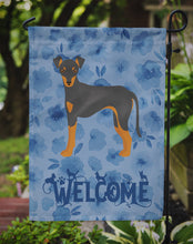 Load image into Gallery viewer, Manchester Terrier #2 Welcome Garden Flag - Outdoor Decorative Yard Flag CK6019GF