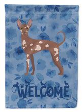 Load image into Gallery viewer, Mexican Hairless Dog #2 Welcome Garden Flag - Outdoor Decorative Yard Flag CK6021GF