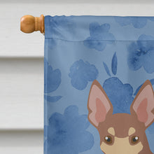 Load image into Gallery viewer, Miniature Fox Terrier Welcome Flag Canvas House Size CK6022CHF