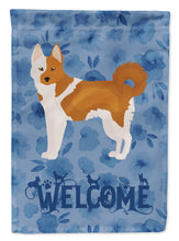 Load image into Gallery viewer, Nordic Spitz Welcome Garden Flag - Outdoor Decorative Yard Flag CK6025GF