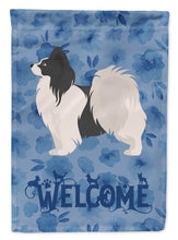 Load image into Gallery viewer, Papillon #2 Welcome Flag Canvas House Size CK6028CHF