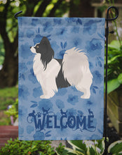 Load image into Gallery viewer, Papillon #2 Welcome Garden Flag - Outdoor Decorative Yard Flag CK6028GF