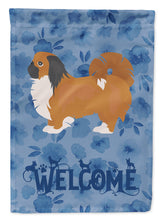 Load image into Gallery viewer, Pekingese Welcome Flag Canvas House Size CK6029CHF