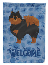 Load image into Gallery viewer, Pomeranian #2 Welcome Flag Canvas House Size CK6034CHF