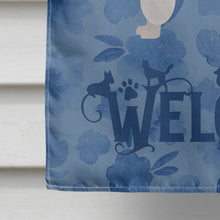 Load image into Gallery viewer, Poodle Welcome Flag Canvas House Size CK6036CHF