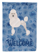 Load image into Gallery viewer, Poodle Welcome Flag Canvas House Size CK6036CHF