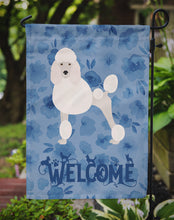 Load image into Gallery viewer, Poodle Welcome Garden Flag – Decorative Outdoor Yard Flag CK6036GF