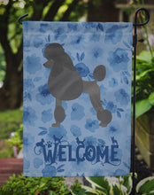 Load image into Gallery viewer, Standard Poodle Welcome Garden Flag – Decorative Outdoor Yard Flag CK6037GF