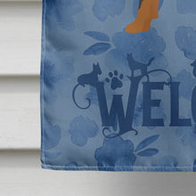 Load image into Gallery viewer, Prague Ratter Welcome Flag Canvas House Size CK6040CHF