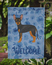 Load image into Gallery viewer, Prague Ratter Welcome Garden Flag – Decorative Outdoor Yard Flag CK6040GF