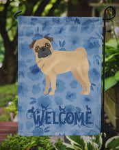 Load image into Gallery viewer, Pug Welcome Garden Flag – Decorative Outdoor Yard Flag CK6042GF
