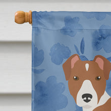 Load image into Gallery viewer, Rat Terrier Welcome Flag Canvas House Size CK6043CHF