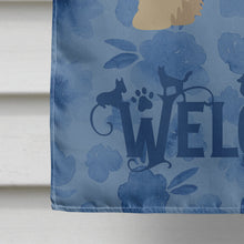 Load image into Gallery viewer, Russian Lapdog Welcome Flag Canvas House Size CK6044CHF