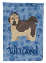 Load image into Gallery viewer, Russian Lapdog Welcome Garden Flag – Decorative Outdoor Yard Flag CK6044GF