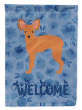 Load image into Gallery viewer, Russian Tor Terrier #2 Welcome Flag Canvas House Size CK6046CHF