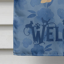 Load image into Gallery viewer, Sato Dog Welcome Flag Canvas House Size CK6047CHF
