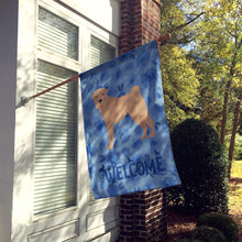 Load image into Gallery viewer, Shar Pei #2 Welcome Flag Canvas House Size CK6050CHF