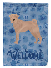 Load image into Gallery viewer, Shar Pei #2 Welcome Flag Canvas House Size CK6050CHF
