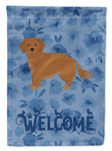 Load image into Gallery viewer, Small Greek Domestic Dog Welcome Garden Flag – Decorative Outdoor Yard Flag CK6051GF