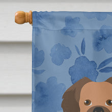 Load image into Gallery viewer, Tibetan Spaniel Welcome Flag Canvas House Size CK6053CHF