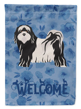 Load image into Gallery viewer, Tibetan Terrier Welcome Flag Canvas House Size CK6054CHF