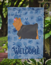 Load image into Gallery viewer, Yorkshire Terrier #1 Welcome Garden Flag – Decorative Outdoor Yard Flag CK6056GF