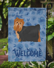 Load image into Gallery viewer, Yorkshire Terrier #2 Welcome Garden Flag – Decorative Outdoor Yard Flag CK6057GF