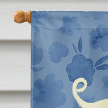 Load image into Gallery viewer, Afghan Hound Welcome Flag Canvas House Size CK6058CHF