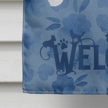 Load image into Gallery viewer, Bichon Fris? Welcome Flag Canvas House Size CK6062CHF