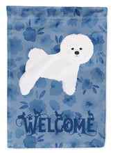 Load image into Gallery viewer, Bichon Fris? Welcome Flag Canvas House Size CK6062CHF
