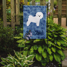 Load image into Gallery viewer, Bichon Fris? Welcome Garden Flag – Decorative Outdoor Yard Flag CK6062GF