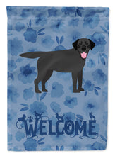 Load image into Gallery viewer, Black Labrador Retriever Welcome Garden Flag – Decorative Outdoor Yard Flag CK6063GF